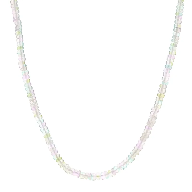 Tapered Opal Bead Necklace sold by Baby Gold
