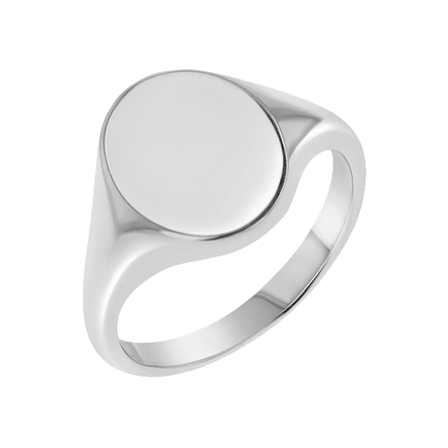 Moyen Oval Signet Ring sold by Baby Gold product image thumbnail 2