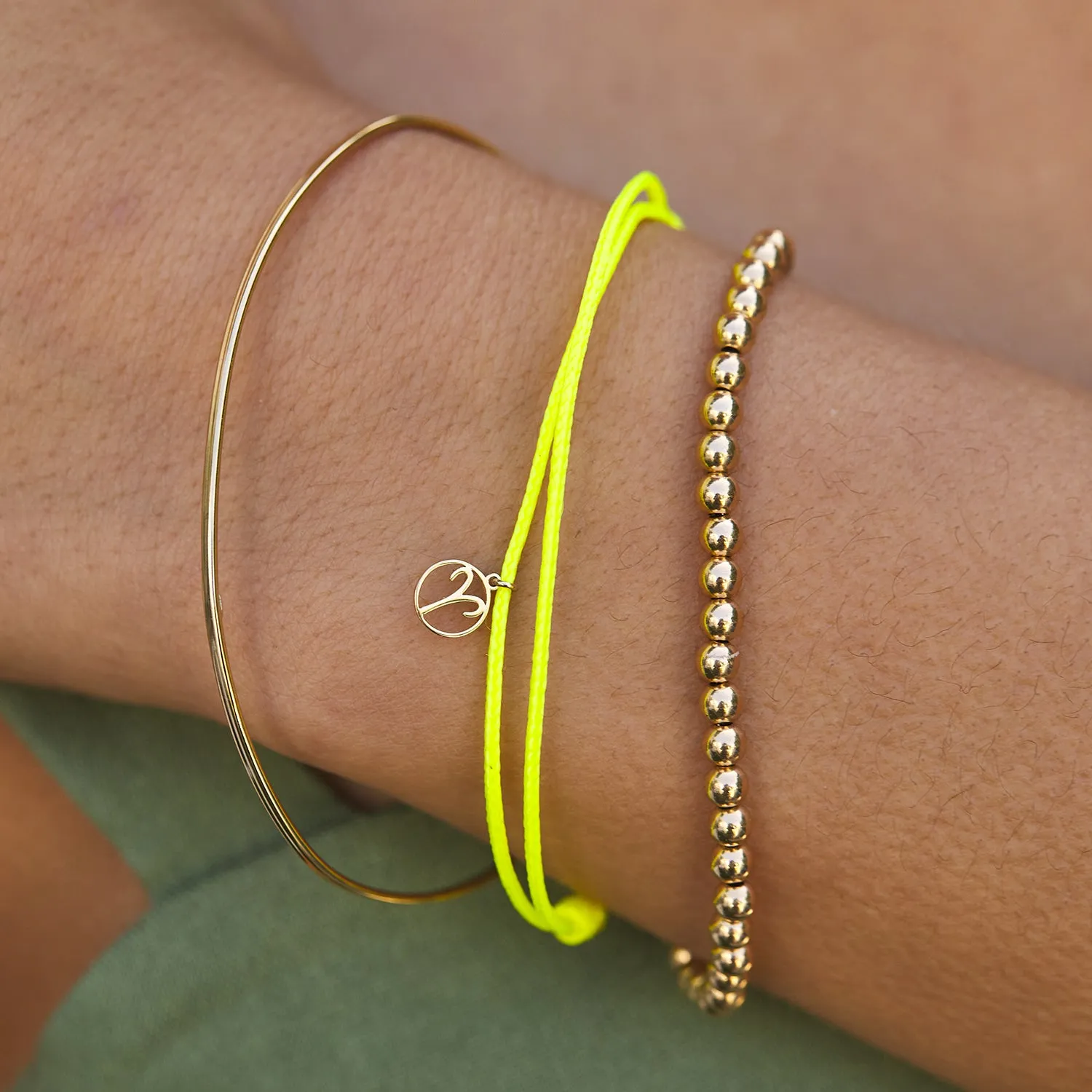 Wire Bangle Bracelet sold by Baby Gold product image thumbnail 5