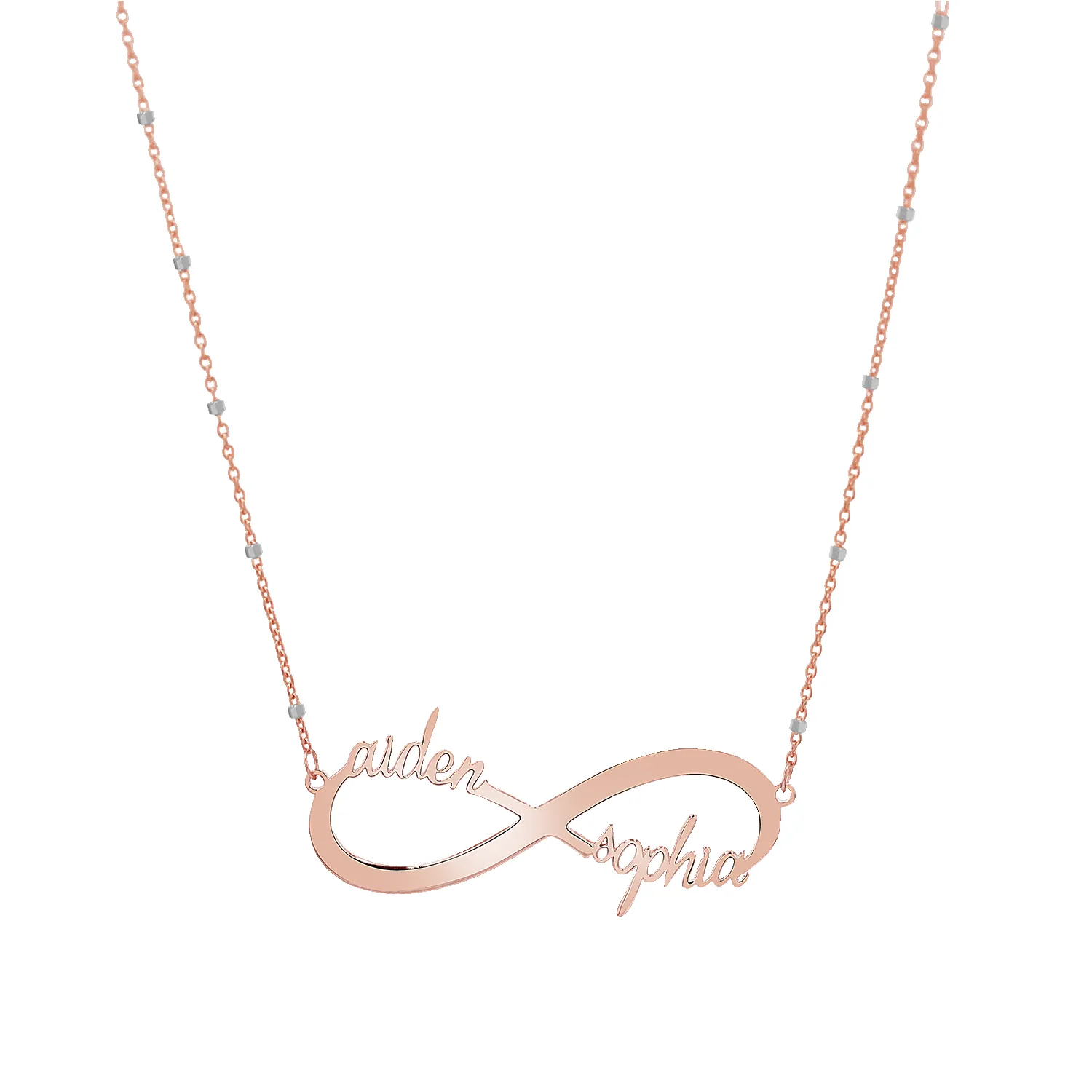 Infinity Custom Name Necklace sold by Baby Gold product image thumbnail 3