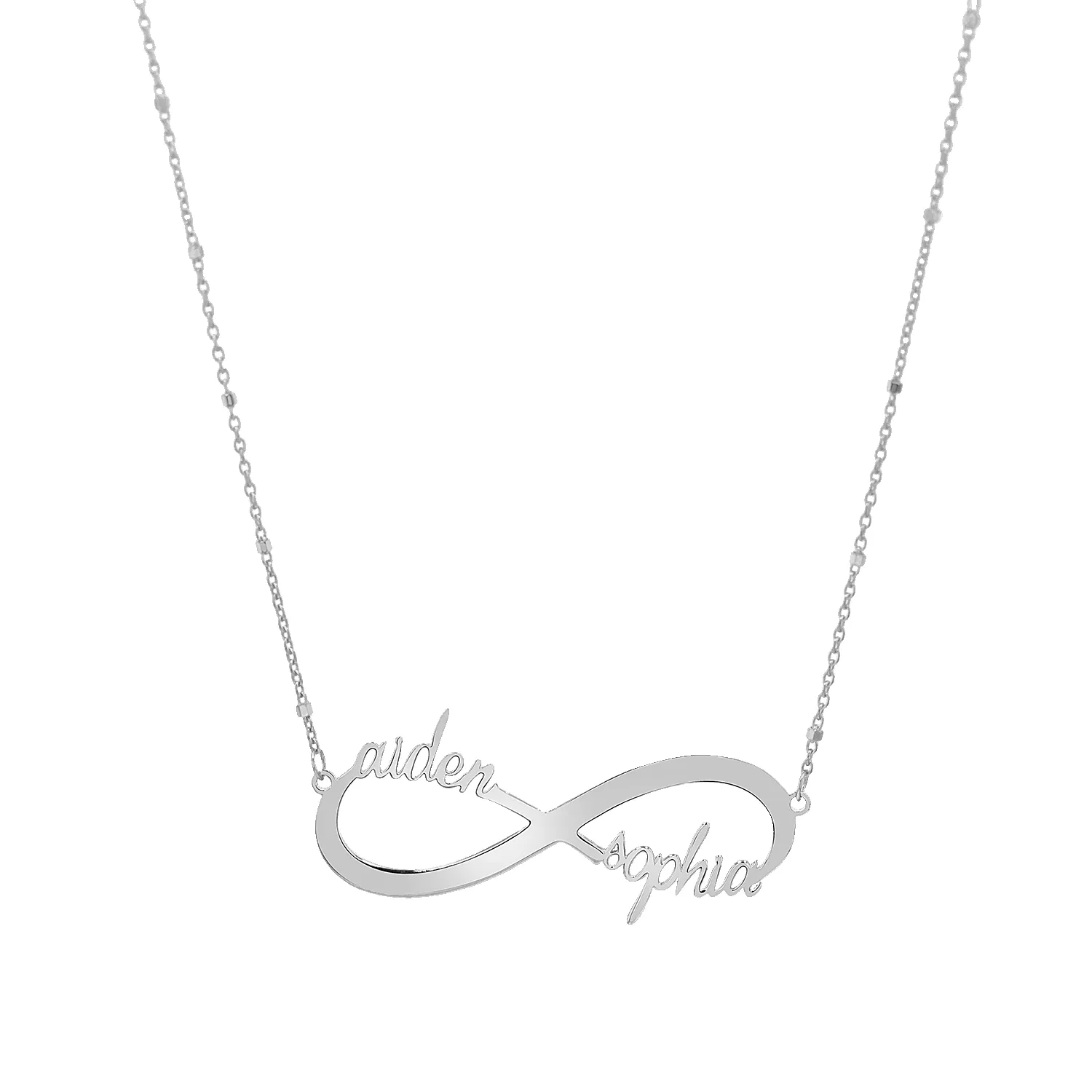 Infinity Custom Name Necklace sold by Baby Gold product image thumbnail 2