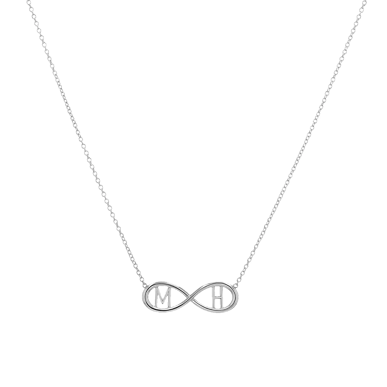 Infinity Letter Necklace sold by Baby Gold product image thumbnail 2