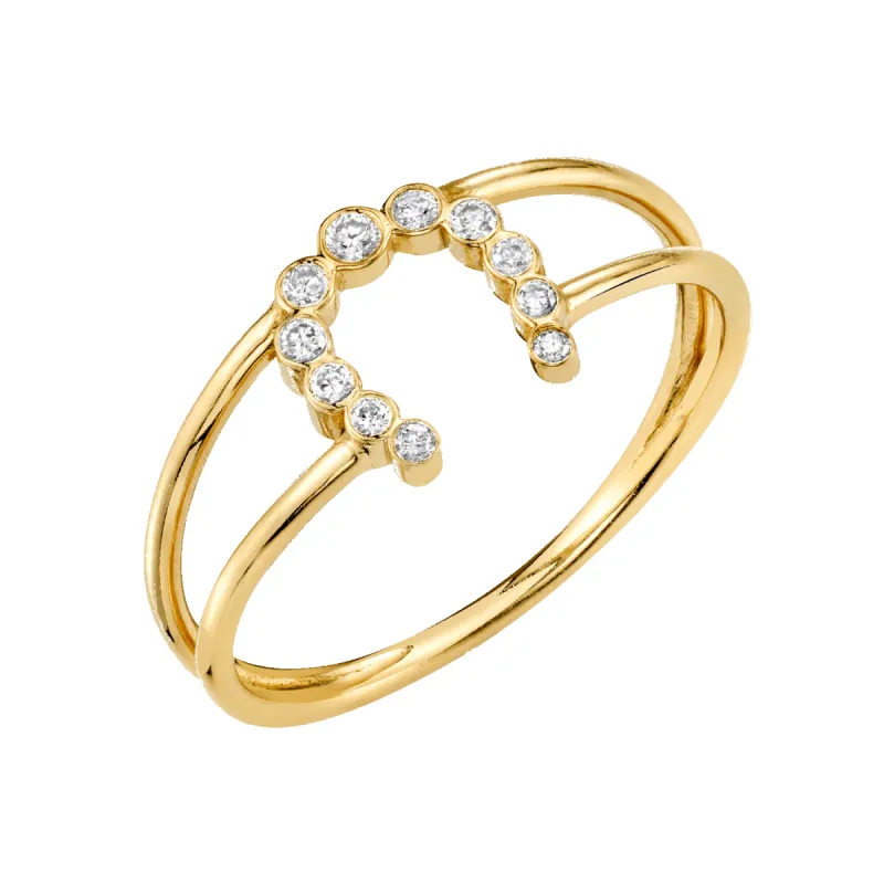 Horseshoe Ring sold by Baby Gold