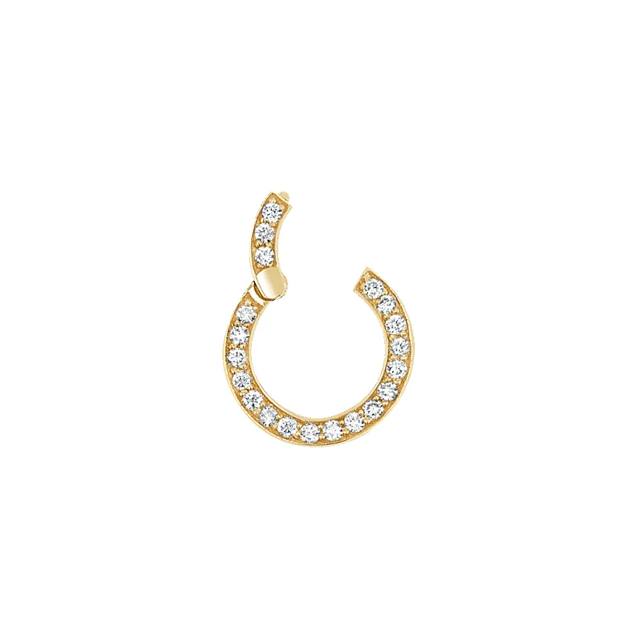 Diamond Round Charm Connector sold by Baby Gold product image thumbnail 4