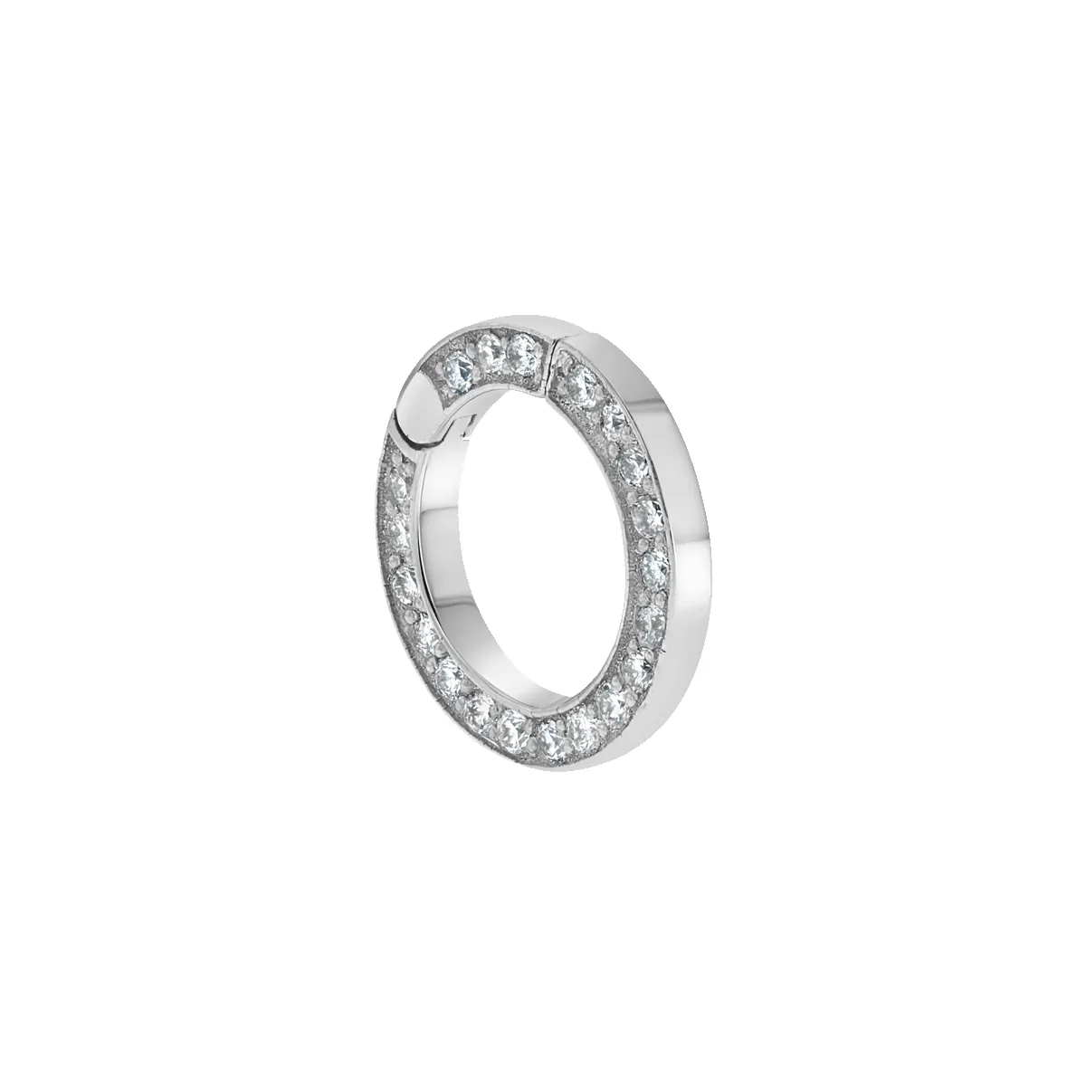Diamond Round Charm Connector sold by Baby Gold product image thumbnail 2