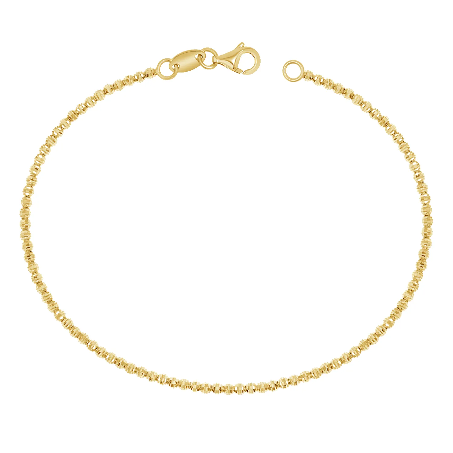 Mooncut Gold Wrap Around Bracelet sold by Baby Gold product image thumbnail 4