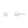 Pearl Stud Earrings sold by Baby Gold