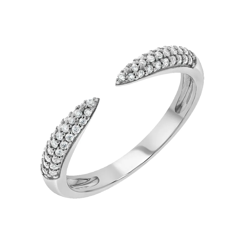 Diamond Claw Ring sold by Baby Gold product image thumbnail 2