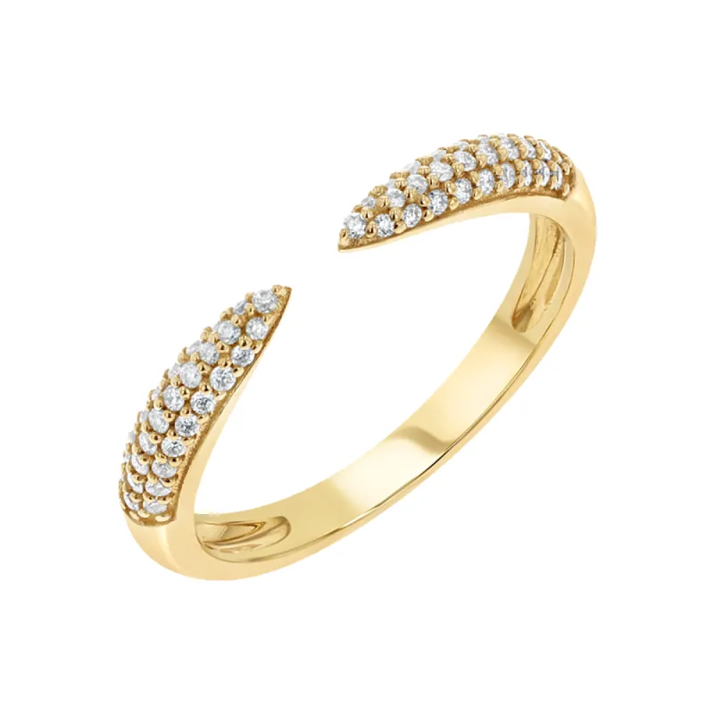 Diamond Claw Ring sold by Baby Gold