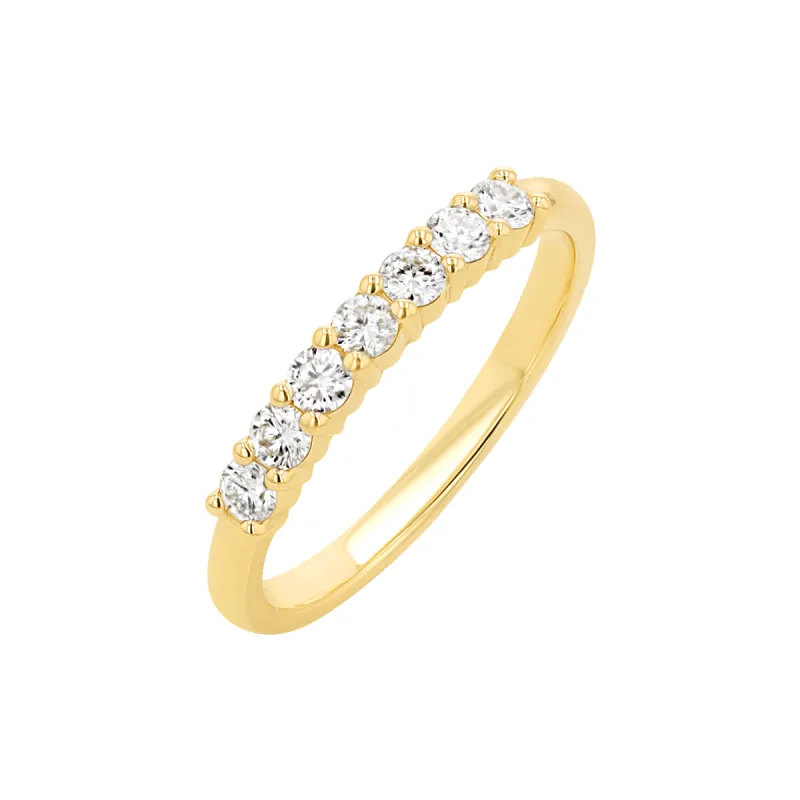 Lucky Seven Diamond Band sold by Baby Gold