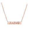 Custom Diamond Bar Necklace sold by Baby Gold