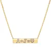 Custom Diamond Bar Necklace sold by Baby Gold
