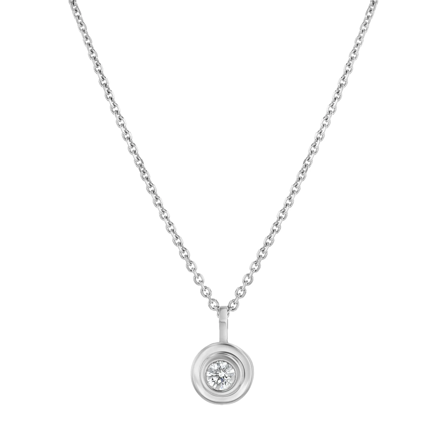 Trinatier Grand Bezel Pendant Necklace sold by Baby Gold product image thumbnail 2
