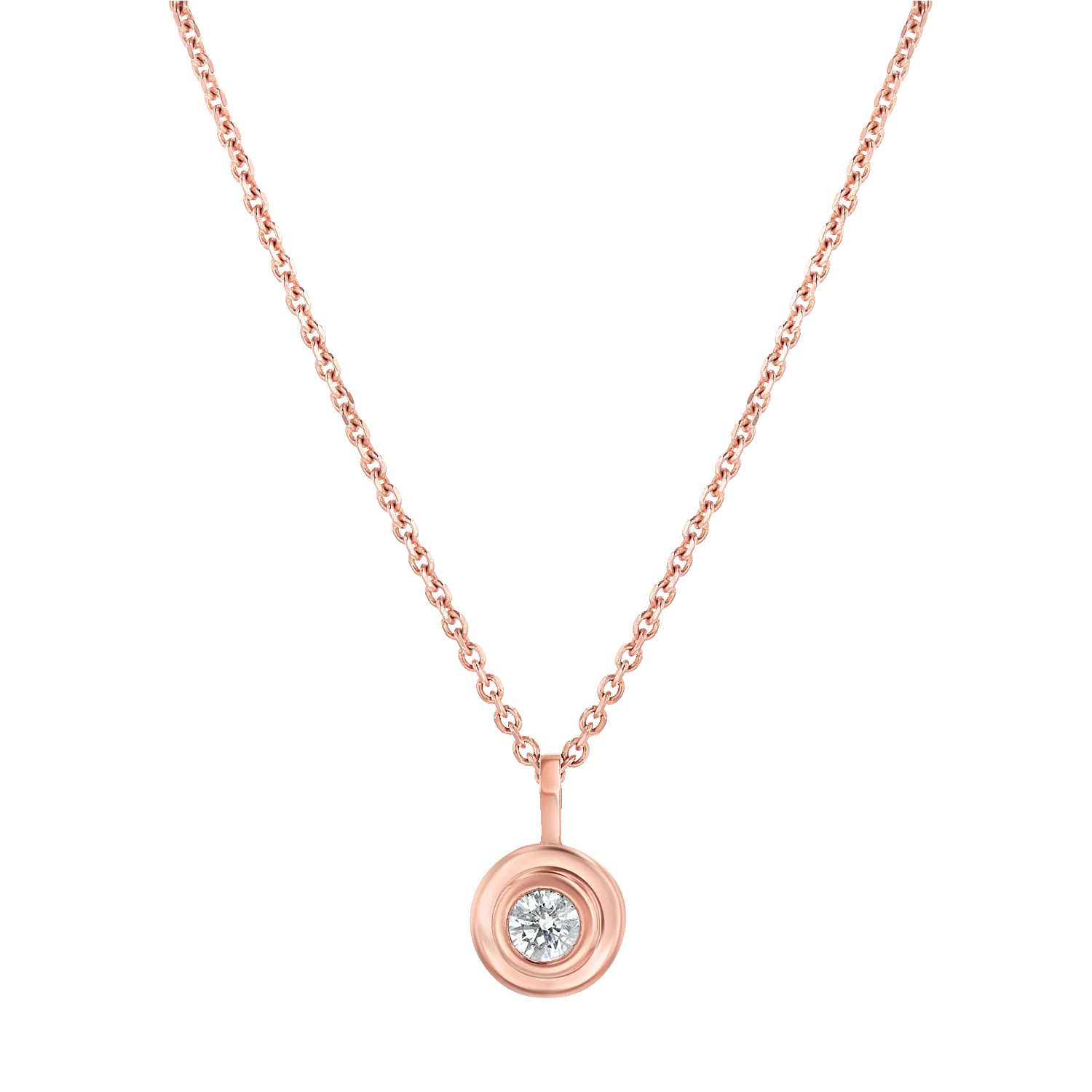 Trinatier Grand Bezel Pendant Necklace sold by Baby Gold product image thumbnail 3