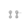 Linked Diamond Duo Studs sold by Baby Gold