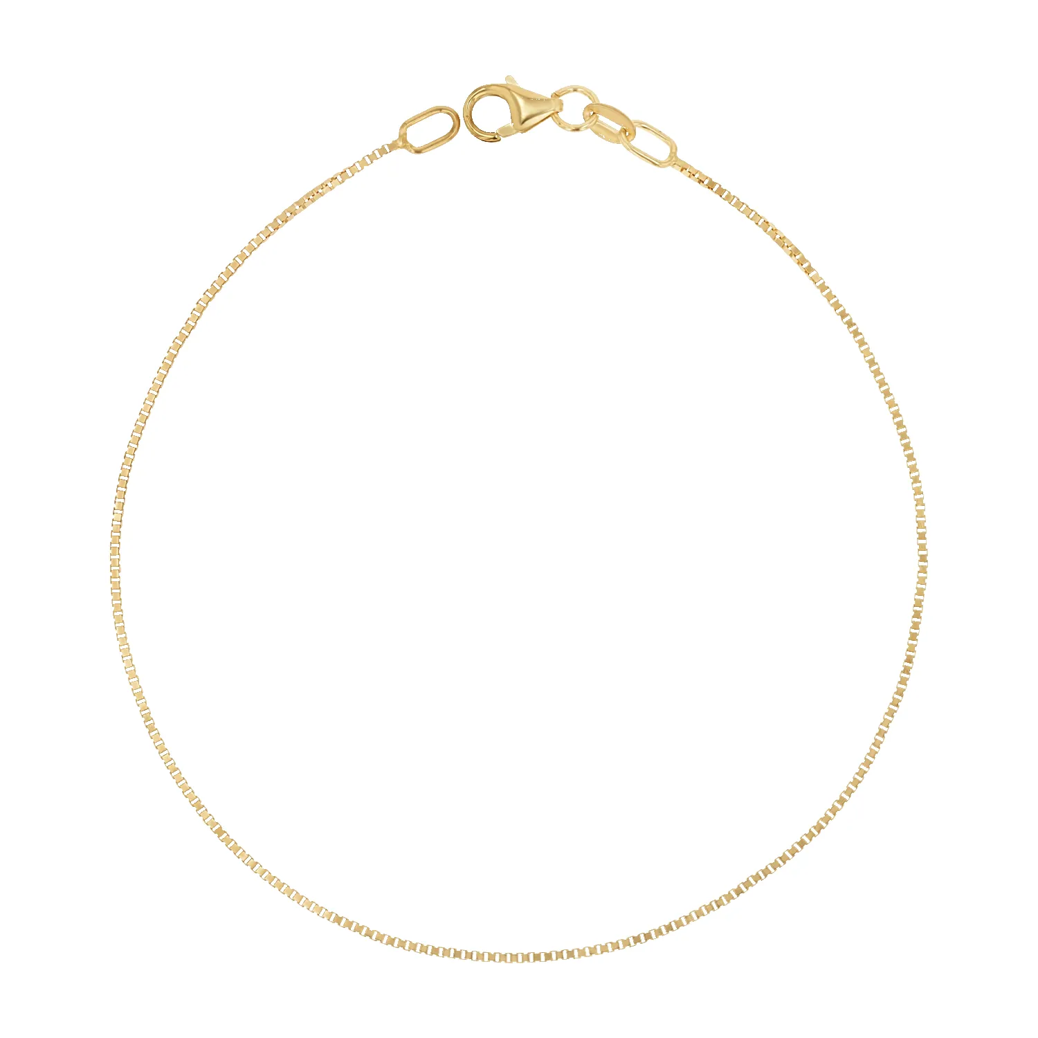 Box Chain Bracelet sold by Baby Gold