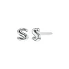 Mini Puff Letter Studs sold by Baby Gold