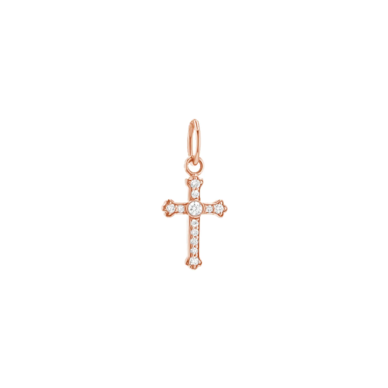 Orthodox Diamond Cross Charm sold by Baby Gold product image thumbnail 3