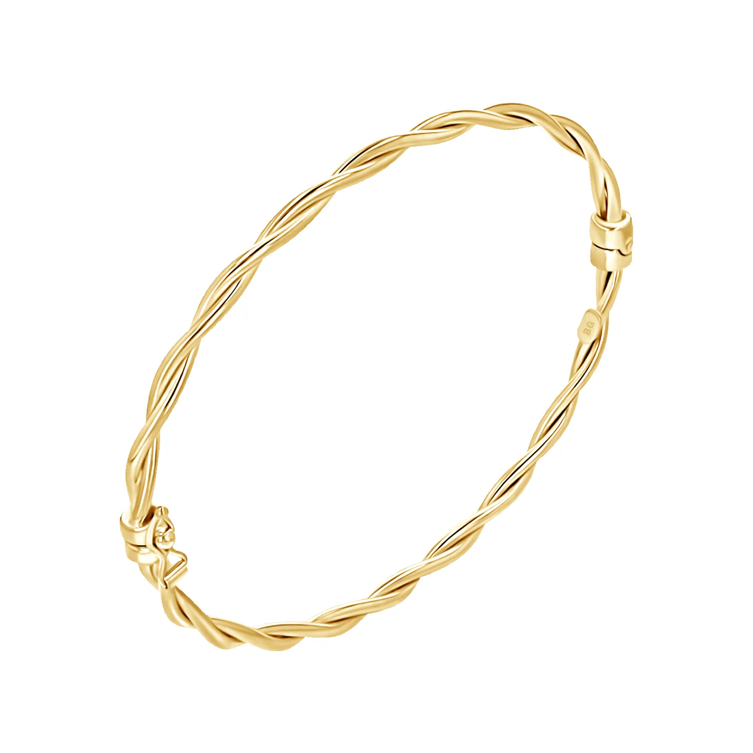 Twist Rope Bangle sold by Baby Gold