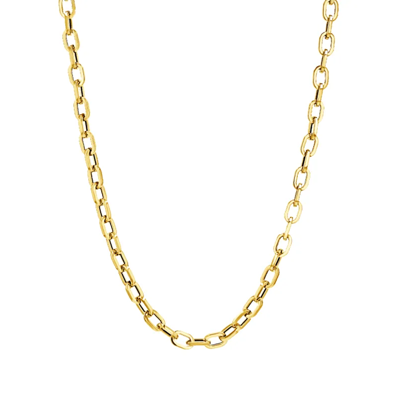 Geo Link Chain Necklace sold by Baby Gold