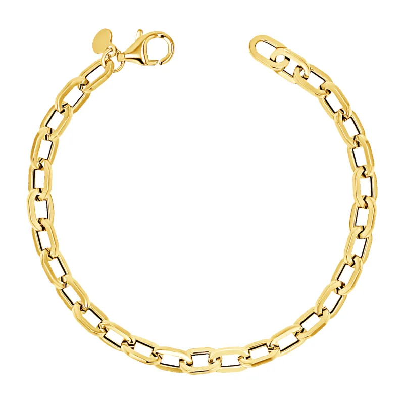 Geo Link Chain Bracelet sold by Baby Gold