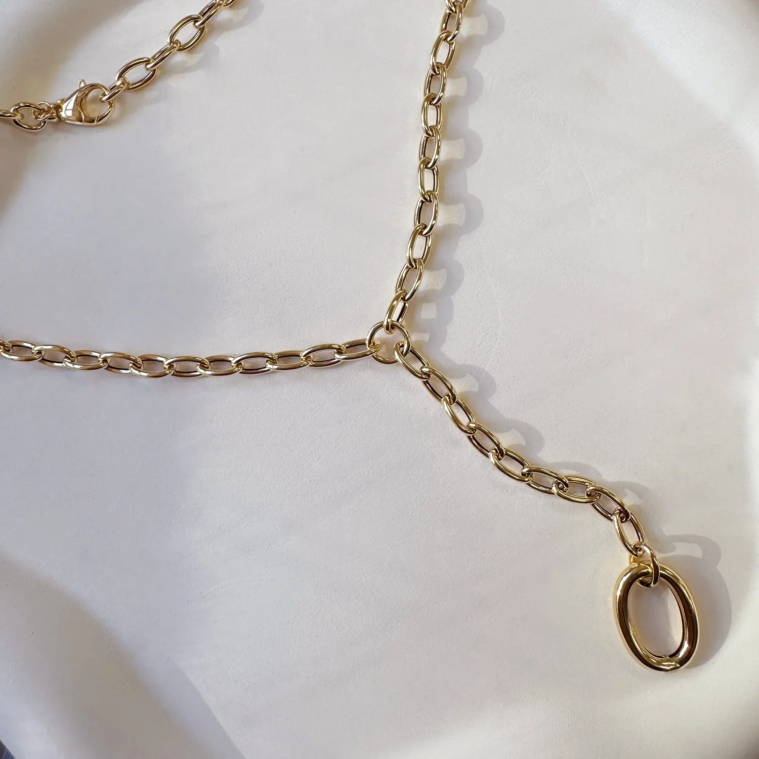 Yaris Y Chain Lariat Necklace sold by Baby Gold product image thumbnail 2