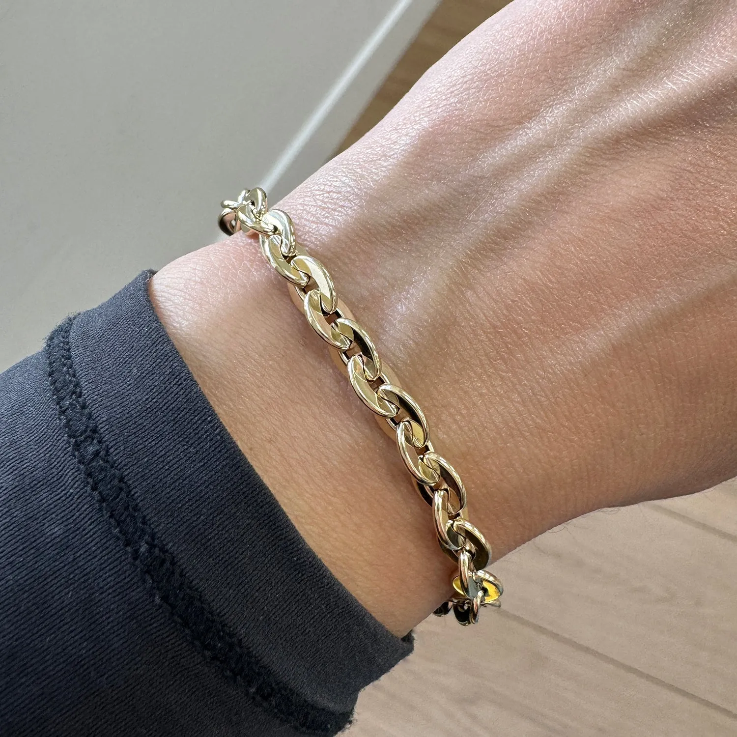 Deco Link Bracelet sold by Baby Gold product image thumbnail 4