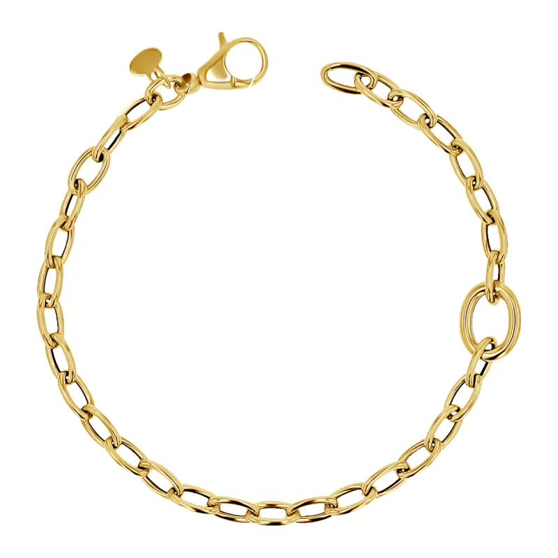 Yaris Chain Link Bracelet sold by Baby Gold