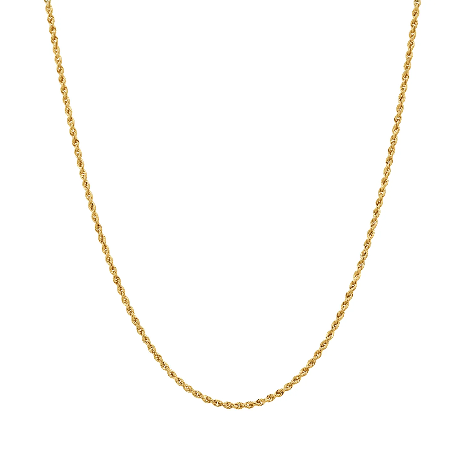 Dainty Rope Chain Necklace sold by Baby Gold