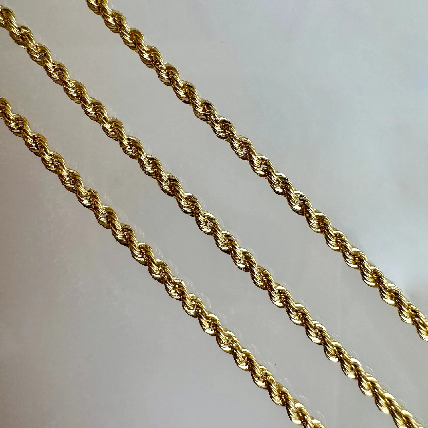Dainty Rope Chain Bracelet sold by Baby Gold product image thumbnail 2