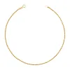 Dainty Rope Chain Anklet sold by Baby Gold