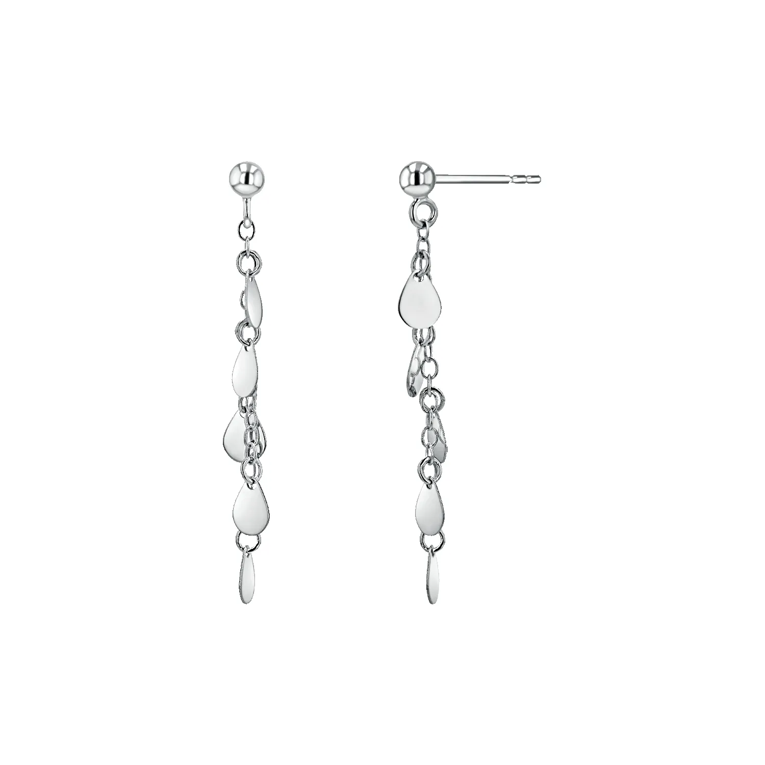 Round Disc Duster Earrings sold by Baby Gold product image thumbnail 2