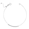 Dainty Moon Cut Strand Bracelet sold by Baby Gold