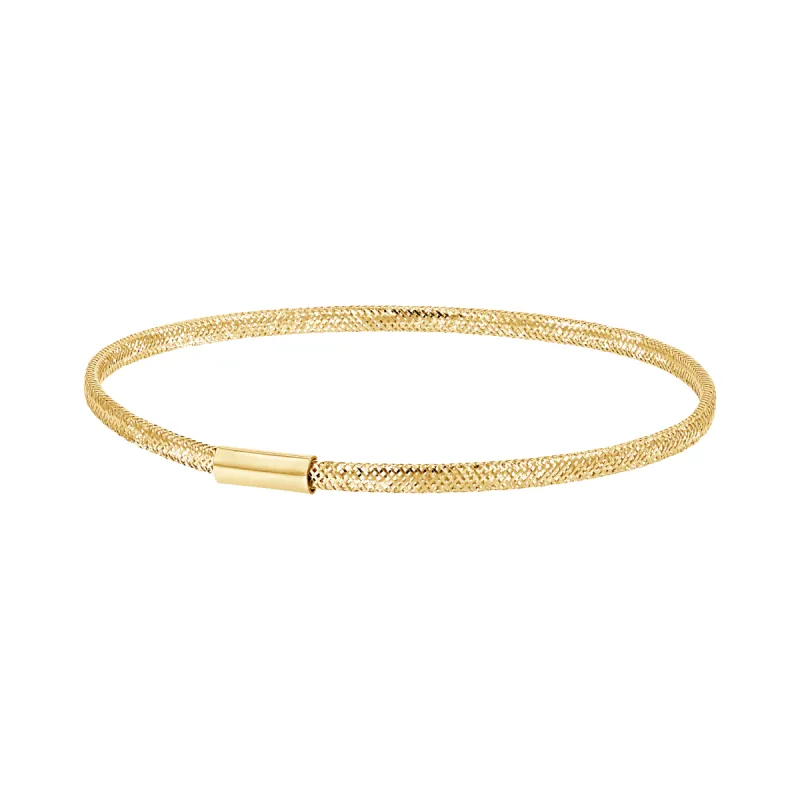 Mesh Stretch Bracelet sold by Baby Gold