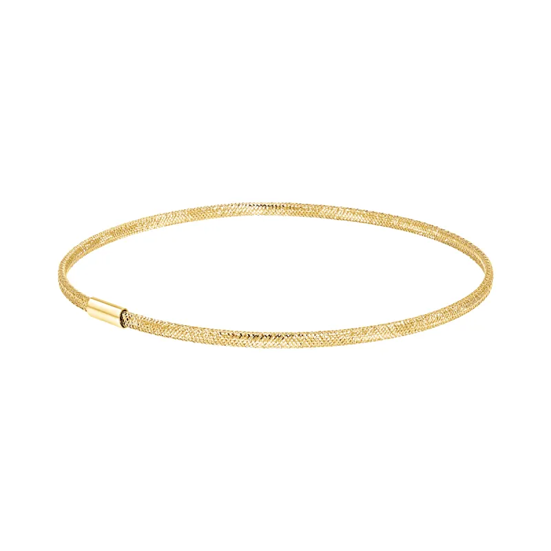 Mesh Stretch Anklet sold by Baby Gold
