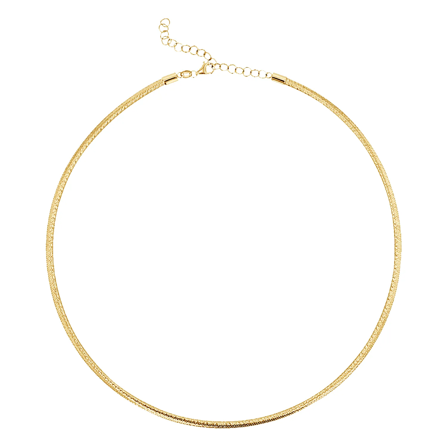 Mesh Stretch Necklace sold by Baby Gold product image thumbnail 2