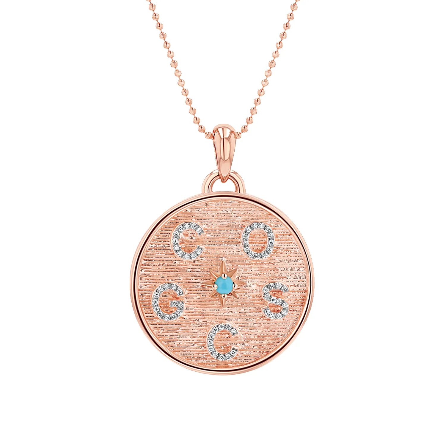 Circle of Life Diamond Multi Initial Necklace sold by Baby Gold product image thumbnail 3