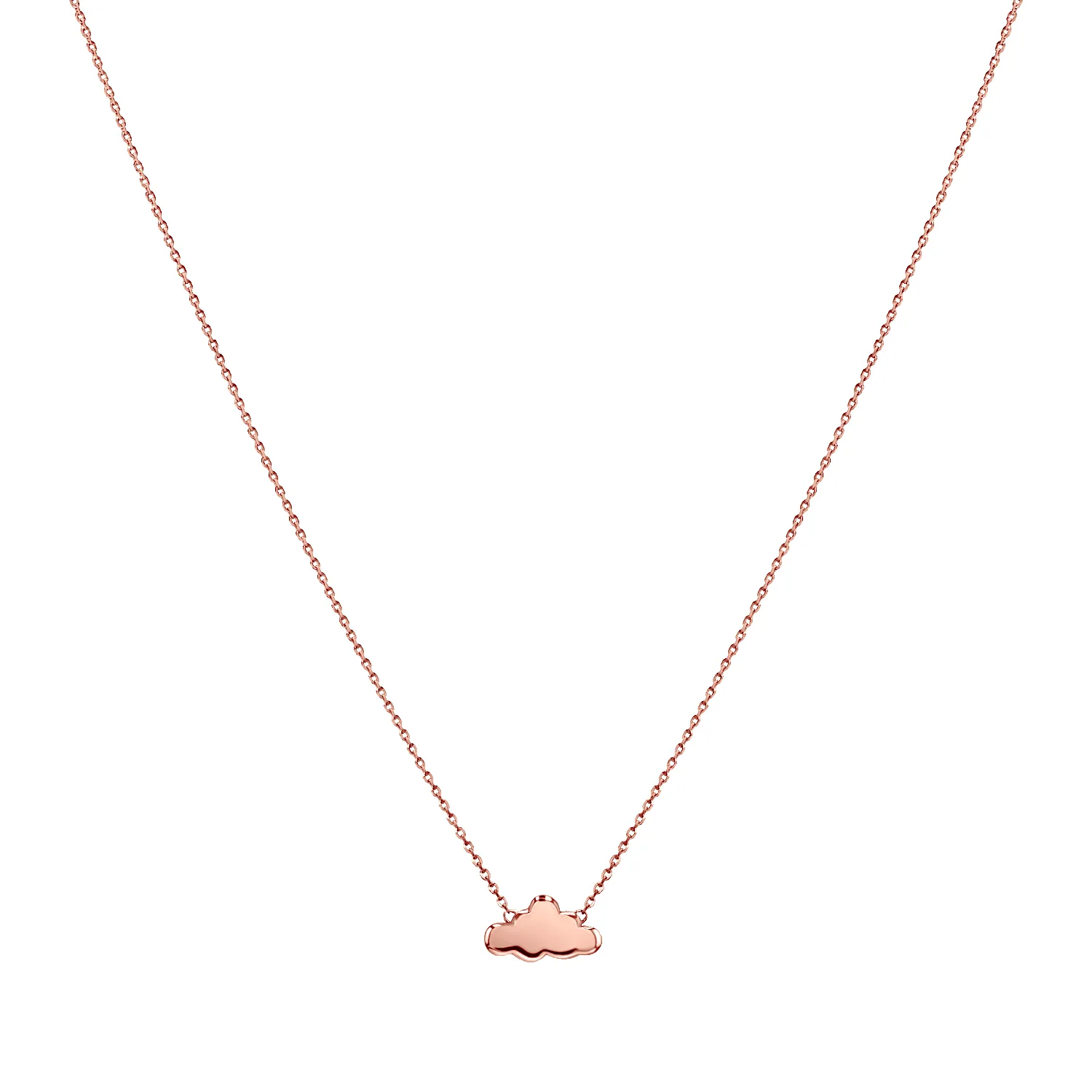 Solid Cloud Necklace sold by Baby Gold product image thumbnail 3