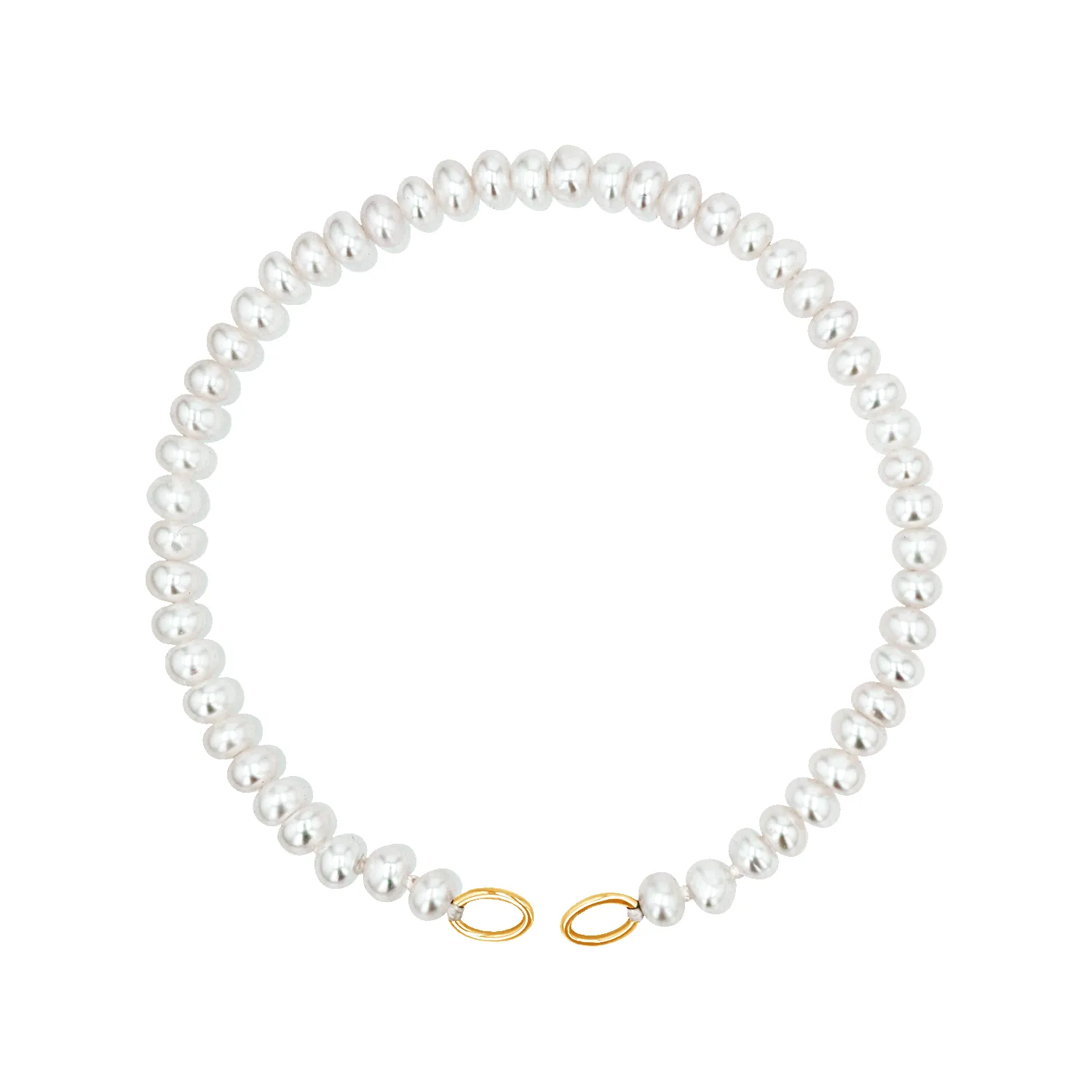 Freshwater Pearl Connector Bracelet sold by Baby Gold
