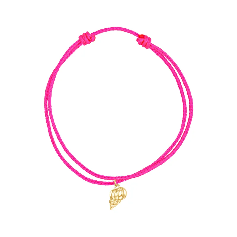 Soleil Seashell Cord Bracelet sold by Baby Gold