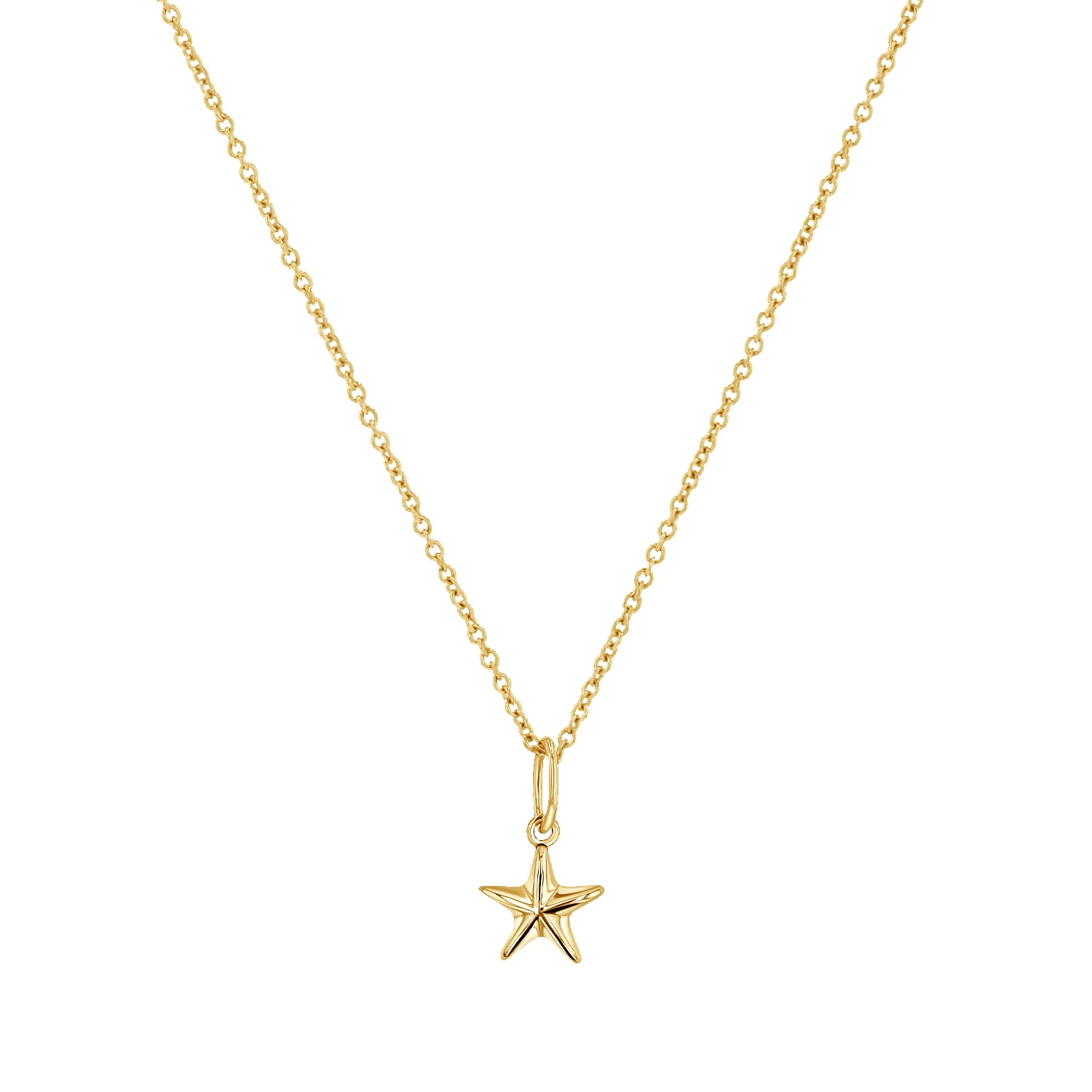 Soleil Star Seashell Charm sold by Baby Gold product image thumbnail 4