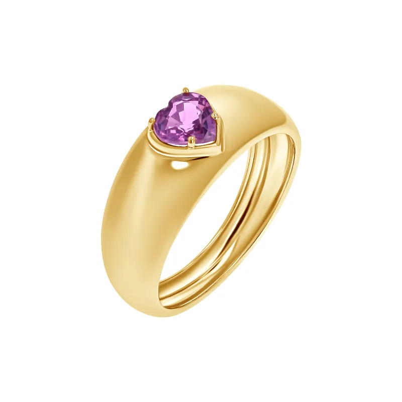 Sweetheart Sapphire Cocktail Band sold by Baby Gold