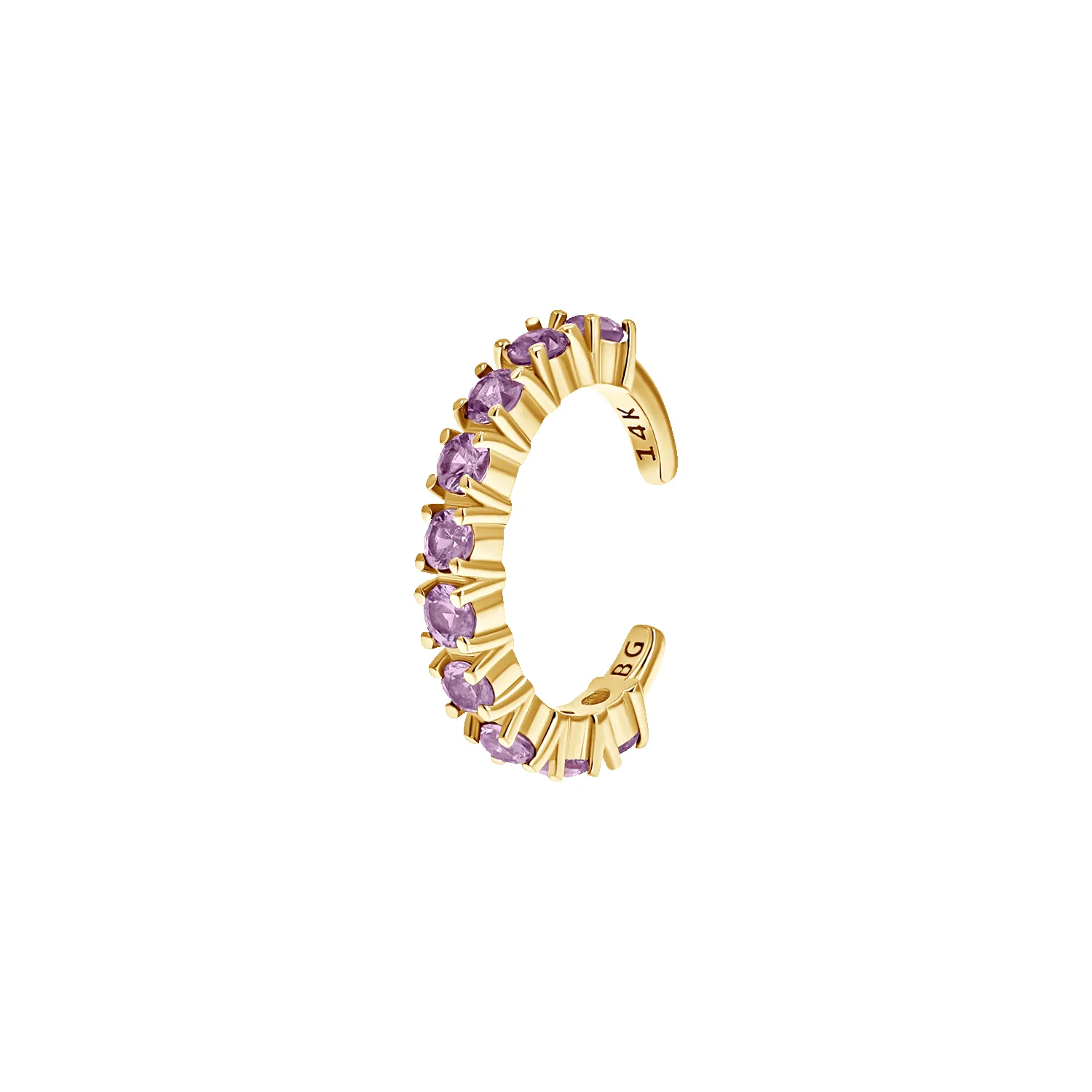 Sapphire Gemstone Ear Cuff sold by Baby Gold product image thumbnail 4