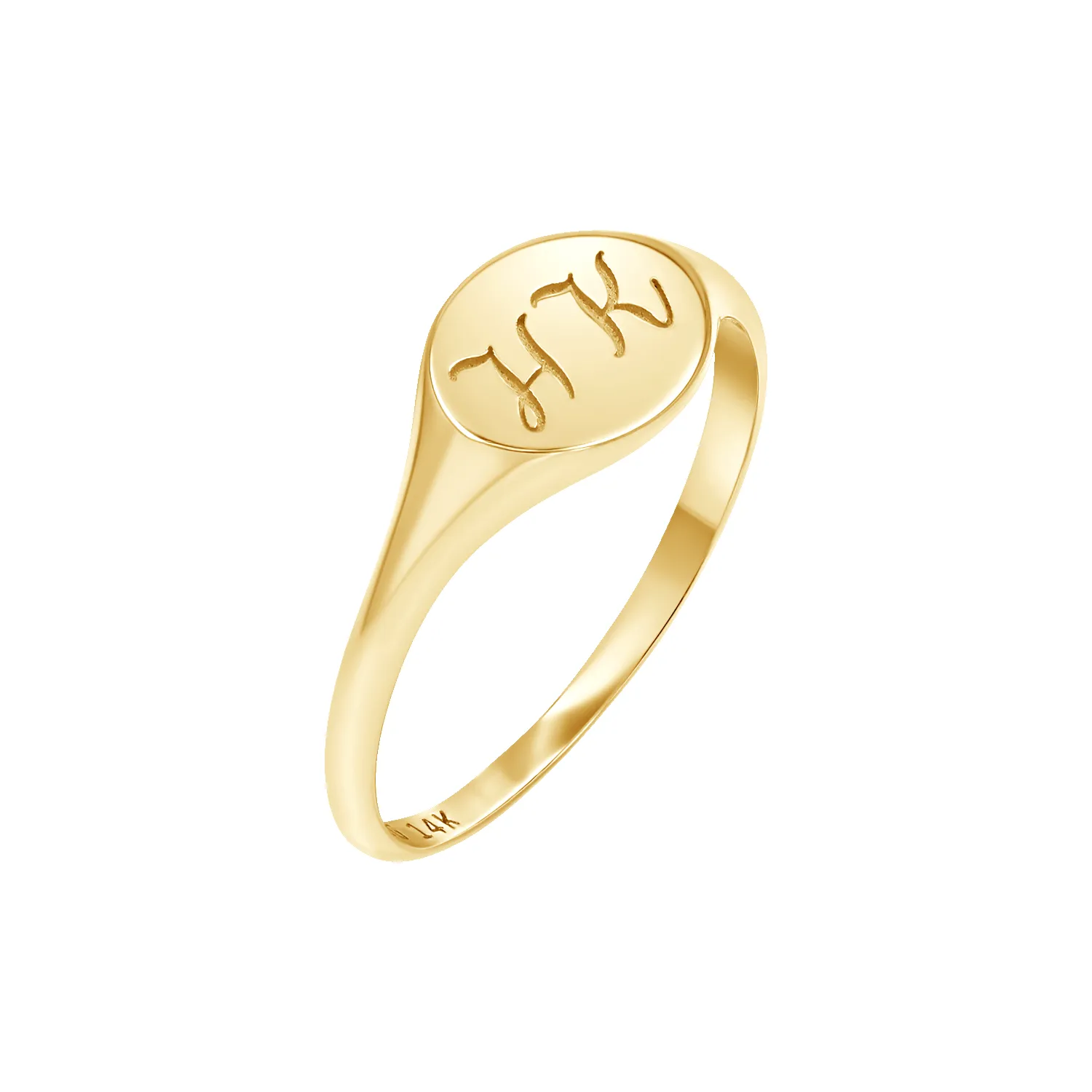 The Everyday Signet Ring sold by Baby Gold product image thumbnail 4