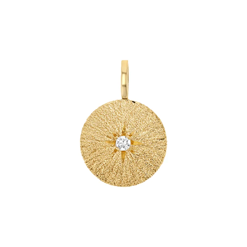 Glimmer Birthstone Charm made by Baby Gold