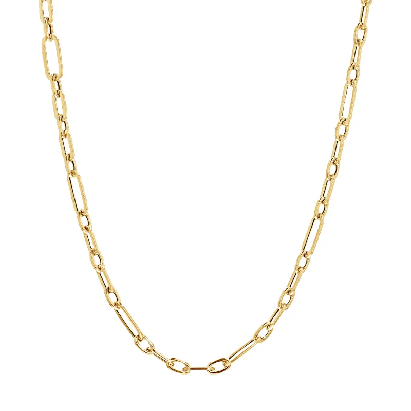 Avery Paperclip Chain Necklace sold by Baby Gold