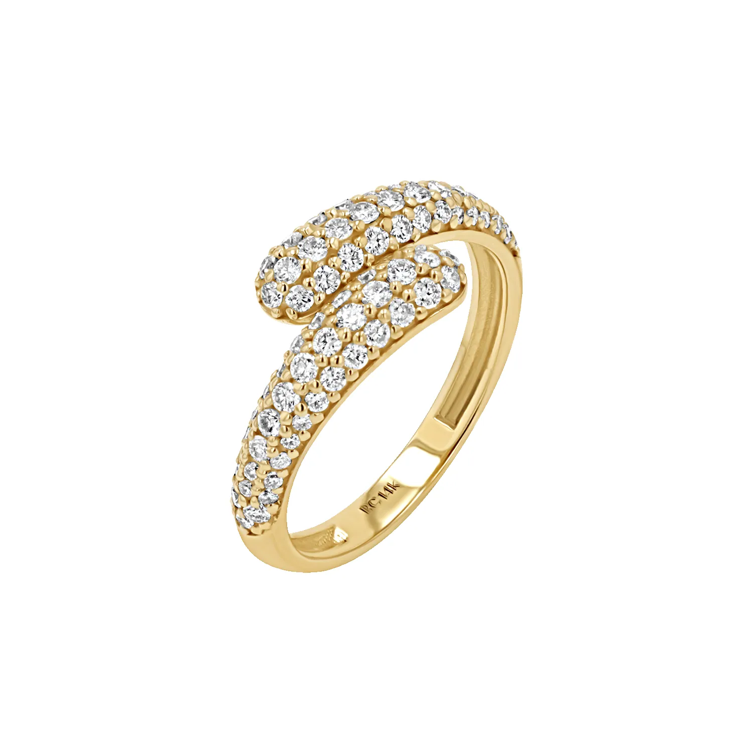 Double Diamond Rendezvous Ring sold by Baby Gold