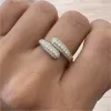 Double Diamond Rendezvous Ring sold by Baby Gold