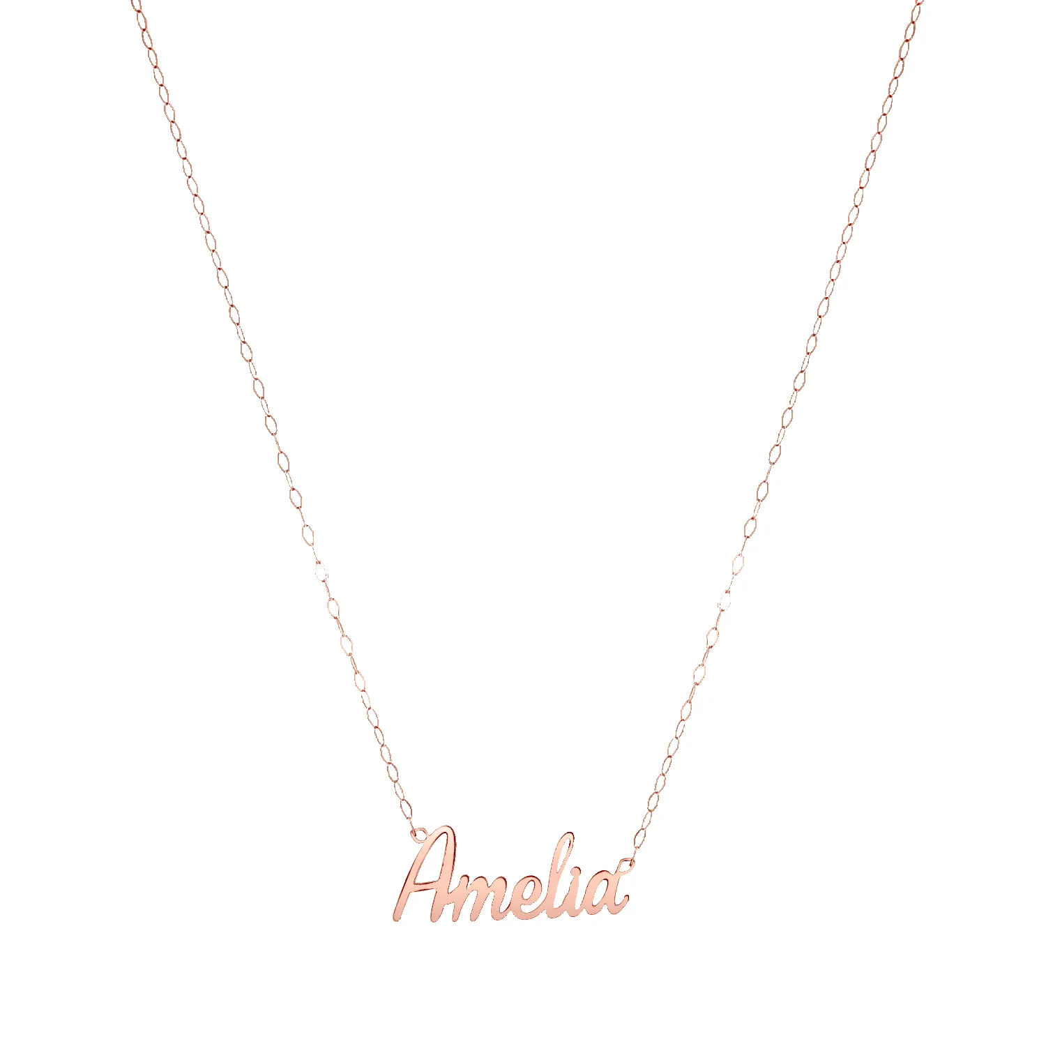 Dainty Personalized Name Necklace sold by Baby Gold product image thumbnail 3