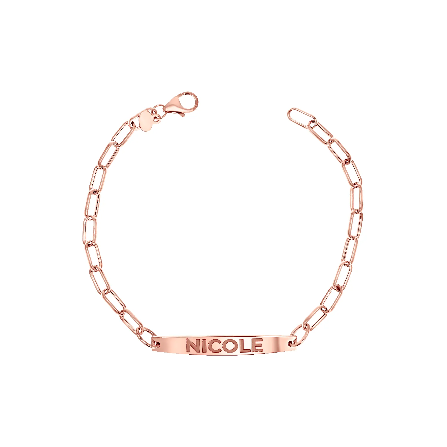 Essential ID Name Link Bracelet sold by Baby Gold product image thumbnail 3